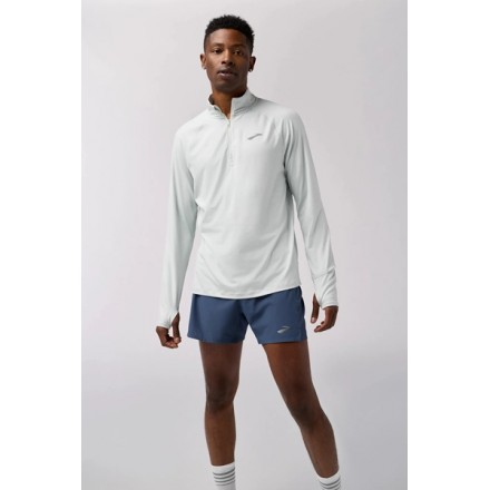 BROOKS Dash 1/4 Zip 3.0-139 Smoke