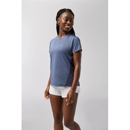 BROOKS Sprint Free Short Sleeve 3.0 donna- Nightshadow/Dk Night