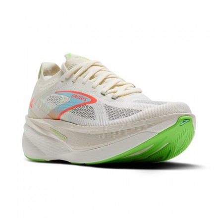 BROOKS Hyperion Max 3-182 Coconut/Green Gecko/Pink Clay
