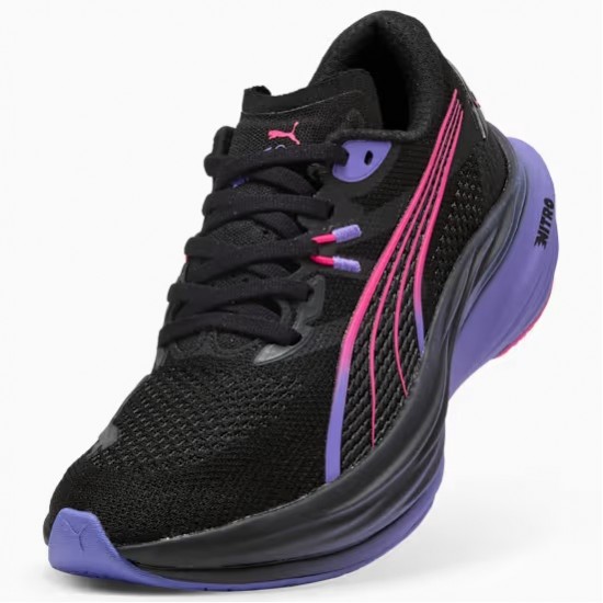 PUMA Deviate NITRO 3 DIGI donna,PUMA Black-Fluro Pi