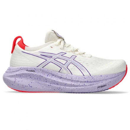 ASICS GEL NIMBUS 27 TOKYO donna-Cream/Edo Purple