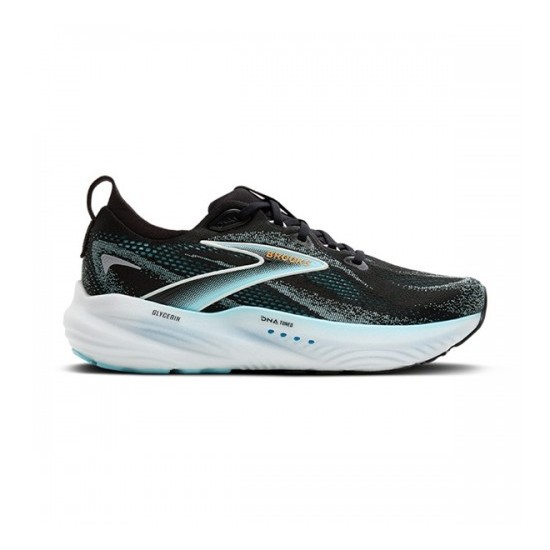 BROOKS GLYCERIN 22-Black/Atomizer/Blazing Orange
