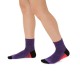 ASICS PERFORMANCE RUN QUARTER SOCK -Edo Purple