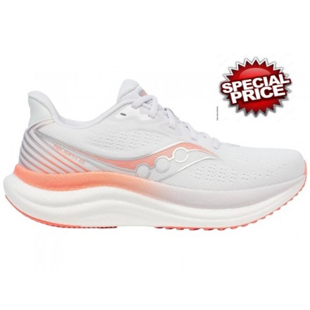 SAUCONY TRIUMPH 23 donna- WHITE/WISTFUL