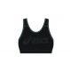 ASICS LOGO BRA PERFORMANCE BLACK/PERFORMANCE BLACK - DONNA