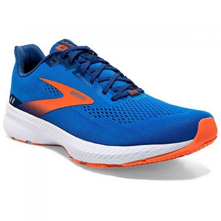 Brooks Launch 8 Blue/Orange/White