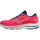 MIZUNO WAVE RIDER 25 donnaPINK/WHITE/GIBRALTOR SEA