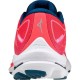 MIZUNO WAVE RIDER 25 donnaPINK/WHITE/GIBRALTOR SEA