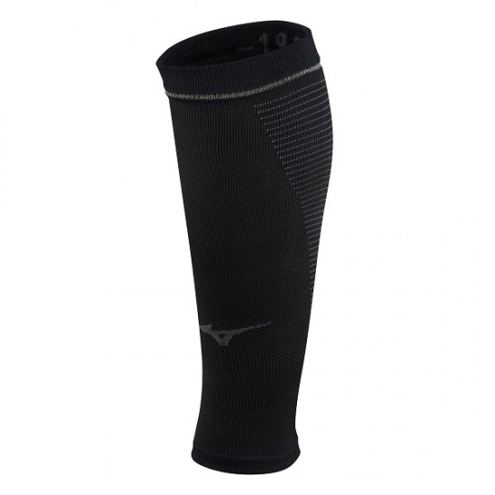 Mizuno Compression Supporter Calf Sleeve Black