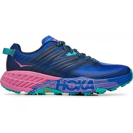 HOKA ONE ONE SPEEDGOAT 4 donna Dazzling Blue/Phlox Pink