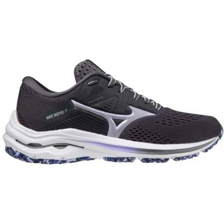 MIZUNO WAVE INSPIRE 17 donna BLACKENED PEARL/VIOLET