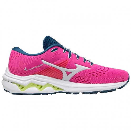 mizuno wave rider 17 donna rosa