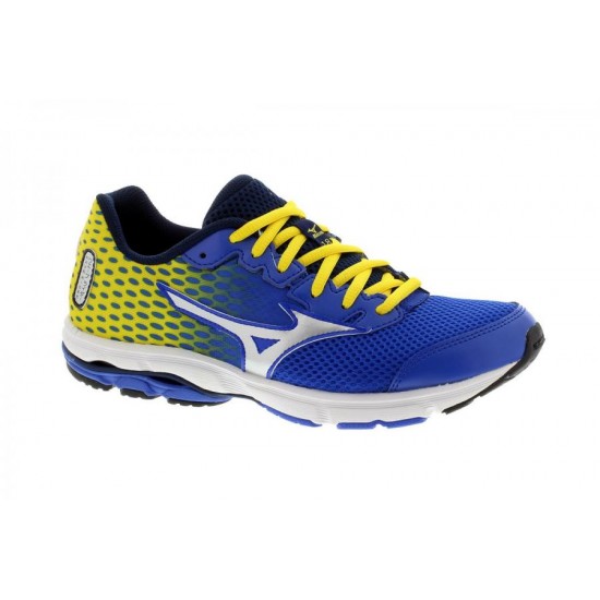 MIZUNO WAVE RIDER 18 Bimbo(ROYAL/YELLOW)