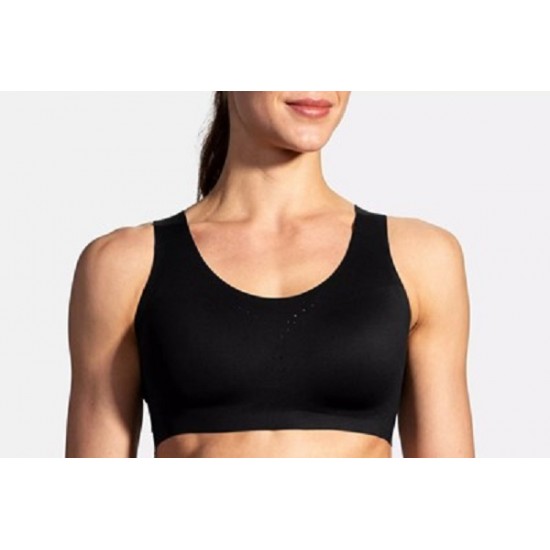 BROOKS DARE CROSSBACK RUN BRA BLACK