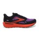 BROOKS LAUNCH GTS 9 - donna Black/Bellflower/Fiesta