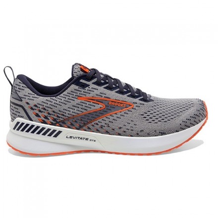 BROOKS Levitate GTS 5 - Grey/Peacoat/Flame