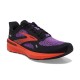 BROOKS LAUNCH GTS 9 - donna Black/Bellflower/Fiesta