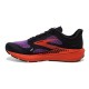 BROOKS LAUNCH GTS 9 - donna Black/Bellflower/Fiesta