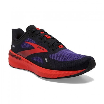 BROOKS Launch GTS 9 - Black/Deep Blue/Red