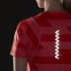 adidas T-shirt Fast Allover Print Semi Turbo / Bright Red