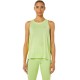 ASICS RACE TANK LIME GREEN