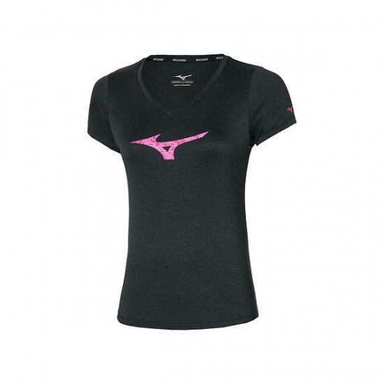 MIZUNO IMPULSE CORE RB T-SHIRT BLACK