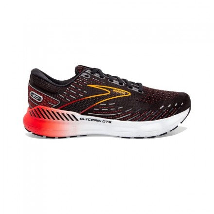 BROOKS GLYCERIN GTS 20 Black/Blackened Pearl/Fiery Red