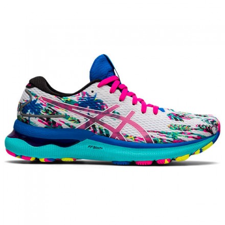 ASICS GEL-NIMBUS 24 donna WHITE/PINK GLO