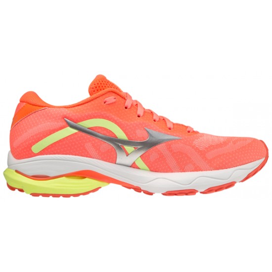 MIZUNO WAVE ULTIMA 13 donna NeonFlame/Silver/NeoLime