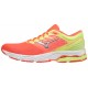 MIZUNO WAVE PRODIGY 3 donna NeonFlame/Silver/NeoLime