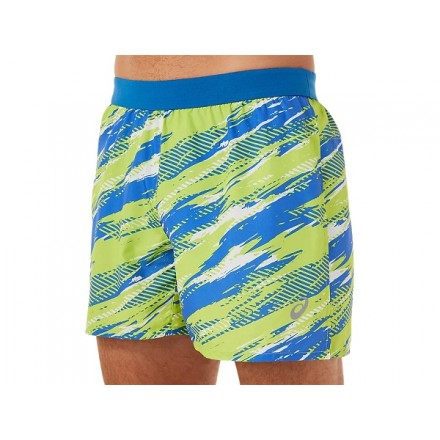 ASICS COLOR INJECTION SHORT HAZARD GREEN