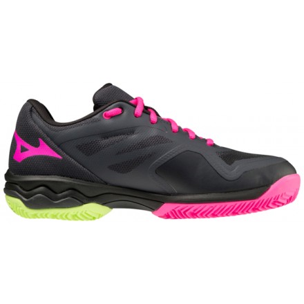 MIZUNO WAVE EXCEED LIGHT PADELdonna Ebony/PinkGlo/NeoLime