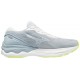 MIZUNO WAVE SKYRISE 3 donna White/White/NeoLime