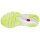 MIZUNO WAVE SKYRISE 3 donna White/White/NeoLime