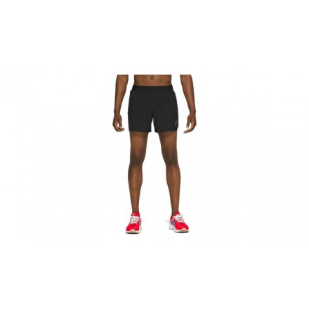 ASICS ROAD 5IN SHORT GRAPHITE BLACK