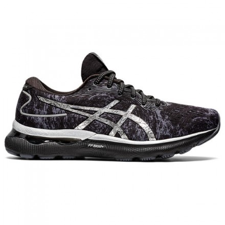 ASICS GEL-NIMBUS 24 PLATINUM Carrier Grey/Pure Silve