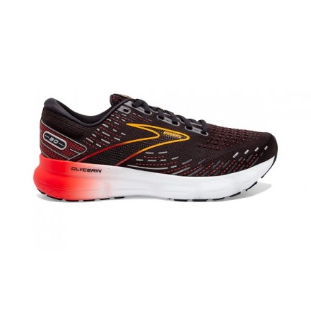 BROOKS GLYCERIN 20 Black/Blackened Pearl/Fiery Red