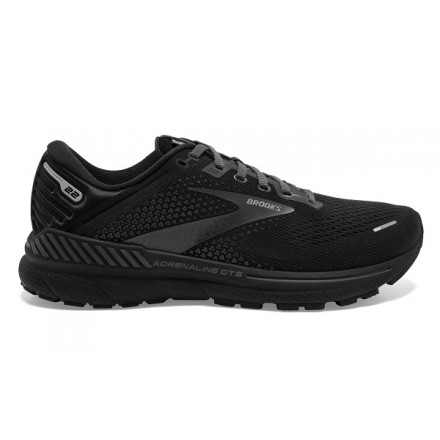 BROOKS ADRENALINE GTS 22 PIANTA LARGA 2E BLACK/BLACK/EBONY