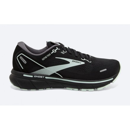 BROOKS GHOST 14 GTX donna Black/Blackened Pearl/Aquaglass