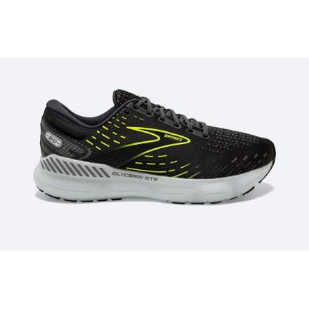 BROOKS GLYCERIN GTS 20 EBONY/WHITE/NIGHTLIFE