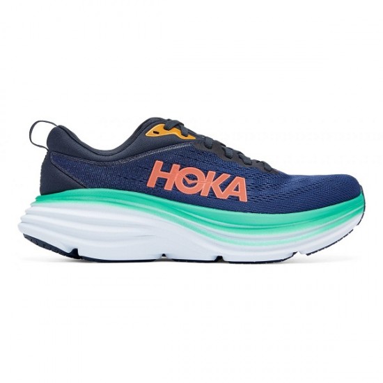 HOKA ONE ONE BONDI 8 donna Outer Space / Bellwether Blue