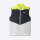 BROOKS Run Visible Insulated Vest - White/Asphalt/Nightlife