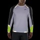 BROOKS Run Visible Long Sleeve - White/Asphalt/Nightlife