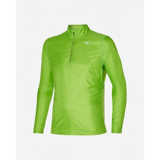 MIZUNO ACTIVE HYBRID DRY LS HZSHIRTLime Green