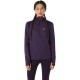 ASICS WINTER RUN LS HOODIE Night Shade Heather/Nova Orange