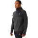 ASICS WINTER RUN LS HOODIE PERFORMANCE BLACK HEATHER