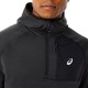 ASICS WINTER RUN LS HOODIE PERFORMANCE BLACK HEATHER