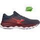 MIZUNO WAVE SKY 5 donna IndiaInk/LCoral/Pomegran