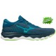 MIZUNO WAVE SKY 5 M.Blue/PeacockBlue/GreenGecko