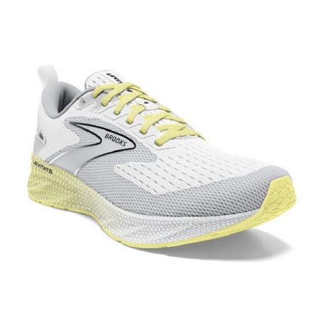 BROOKS Levitate 6 - White/Oyster/Yellow